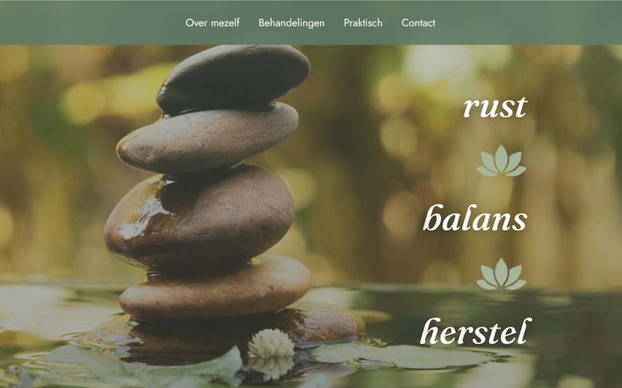 Startpagina van Nadi-Flow